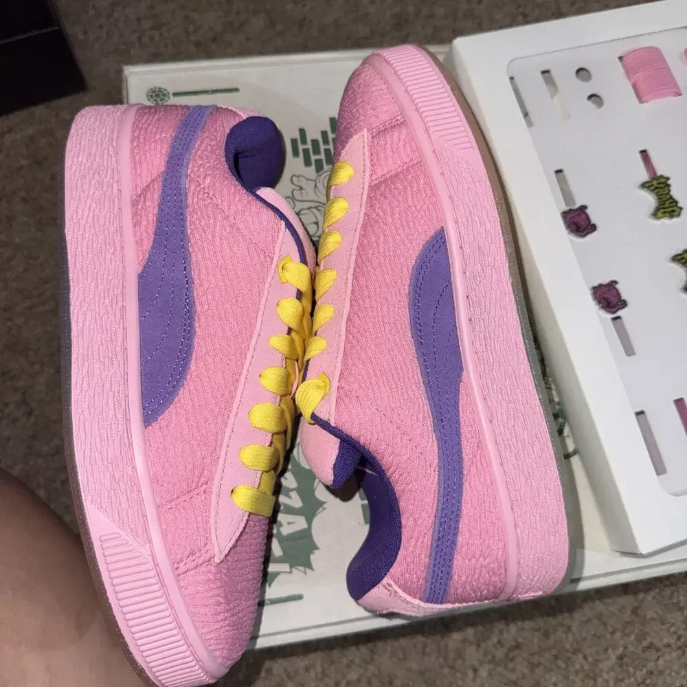 Size 5.5 - Teenage Mutant Ninja Turtles x Puma Suede XL 2 Big Kid Krang LEP
